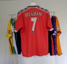 Manchester United Trikot David Beckham 1998-2000 MU Beckham shirt jersey  164 cm
