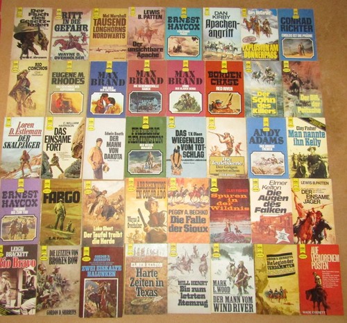 Western taschenbücher - 40,