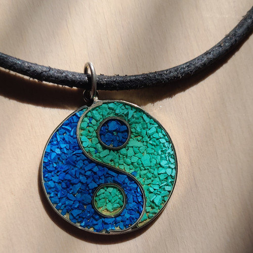 Handgefertigt yin yang - yin,