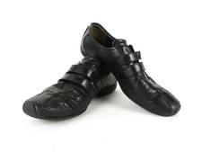 Paul Green Damenschuhe Sneaker schwarz Gr. 38 | UK 5 Turnschuhe Leder (16181)