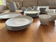 Thomas Exquisit Bastdekor blau Vintage Geschirrset