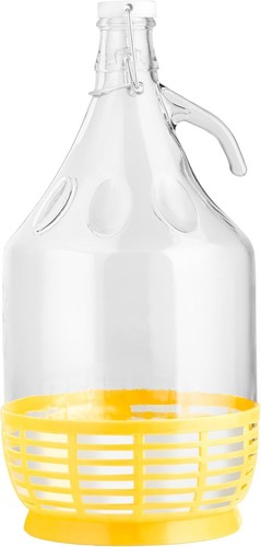 Glasballon mit - 5l,