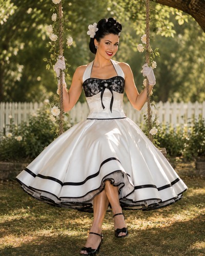 50er brautkleid petticoatkleid - 50er,
