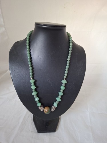 Statement edelstein kette 60cm - kette,