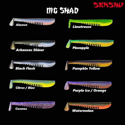 Senshu shad gummifisch - shad,
