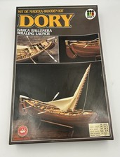 Dory  Diset Walfangboot  1:20 Holzbausatz Boot Vintage Ovp Unbenutzt (k390)