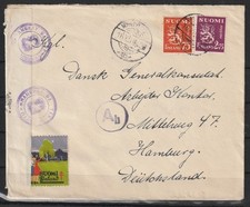 Finnland Brief von Mantyluoto