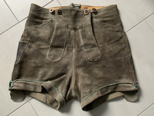 alte speckige kurze Lederhose