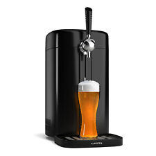 Klarstein Bierzapfanlage 5 L mit CO2-Drucksystem Thermokühlung 3-12 °C LED