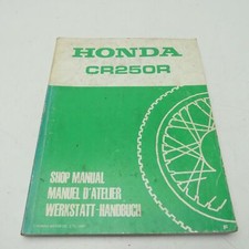 original Honda CR 250 R Werkstatthandbuch Reparaturanleitung Handbuch B1999
