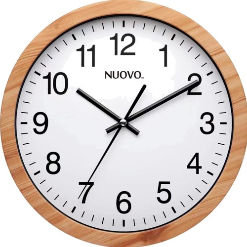 Wanduhr holz zoll leise - wanduhr,