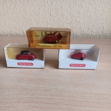 Wiking PKW Sammlung / Isetta u. Messerschmitt u. 1 x I.M.U. BMW Isetta 