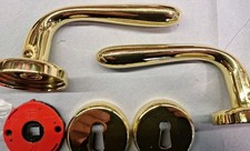 7 Türklinken Türgriffe goldfarbend