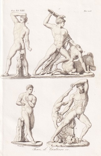 Antonio canova theseus - theseus, kentaur