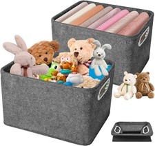 2x XL Filzkorb Faltkorb