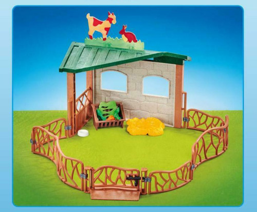 Playmobil streichelzoogehege - playmobil,