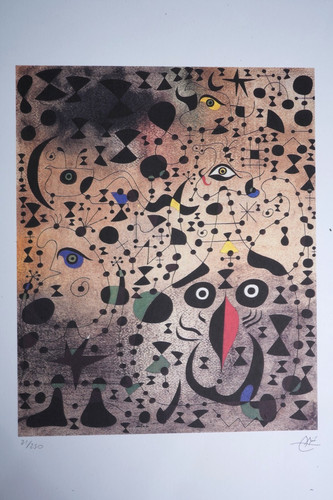 Miro lithographie größe - lithographie,
