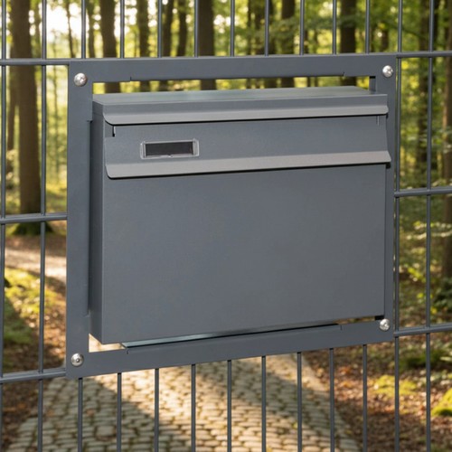 Zaunbriefkasten ral7016 - zaunbriefkasten,