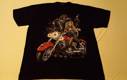 Rock chang shirt biker - chang,