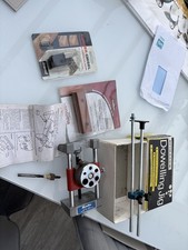 SPIRALUX DÜBELVORRICHTUNG. Trend Eckmeißel. Axminster Honblock. 