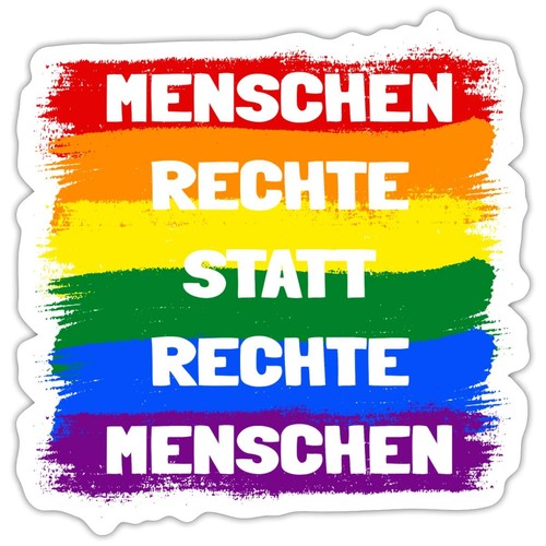 Menschenrechte statt rechte - menschenrechte,