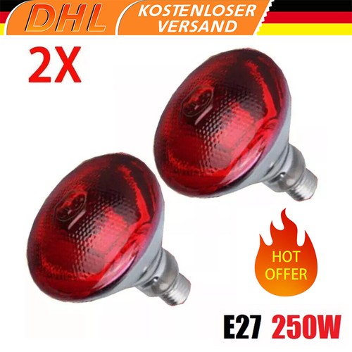 Infrarotlampe wärmelampe - 2x,