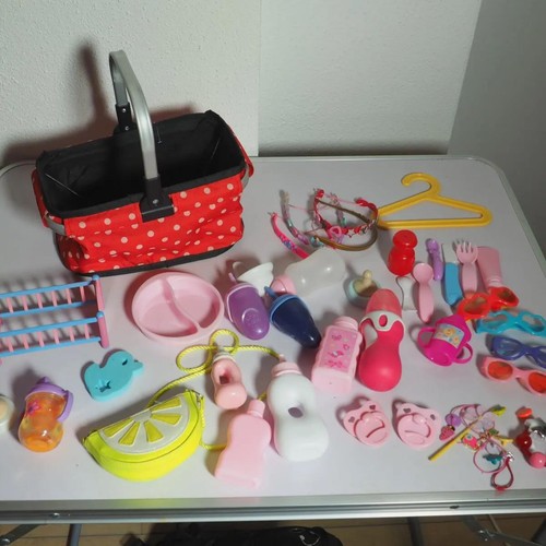 Puppenzubehör konvolut set - puppenzubehör,