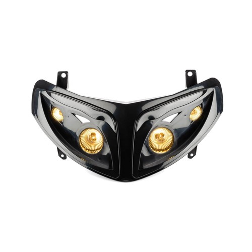 Schwarze scheinwerfermaske - 4x,