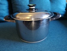 AMC Topf Topfset Topf Töpfe 24cm 20cm 16cm Visiotherm Elektro Gas Ceran Deckel