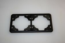 Gira S Komfort / Classic 2-fach Rahmen in schwarz matt