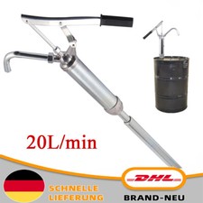 Fasspumpe mit Hebel für 60L 200L Metallfässer Handpumpe Kurbelpumpe Ölfaßpumpe