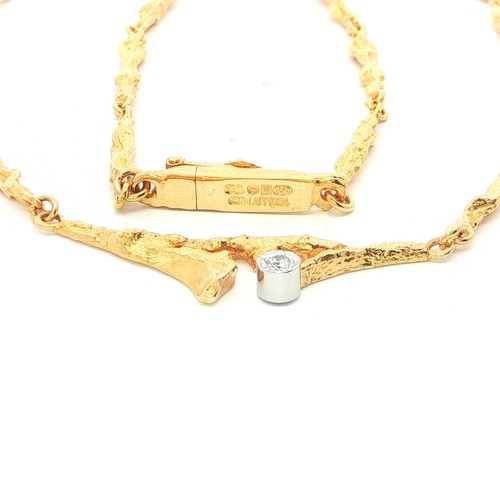Diamant collier lapponia 750 - diamant,