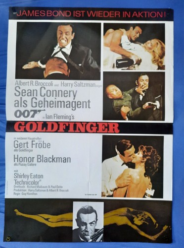Goldfinger filmplakat wa - filmplakat, a1