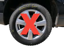 2x VW Sharan NUR Reifen 215/55 R16 97V Winterreifen ca. 6,5-7mm