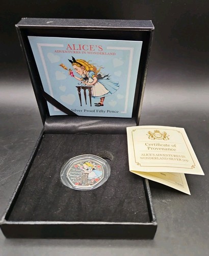 Iom 50p alice - iom,