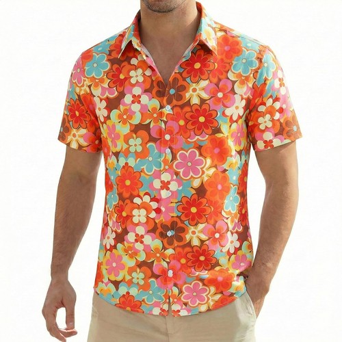 Hippie hemd herren - hemd, 70er