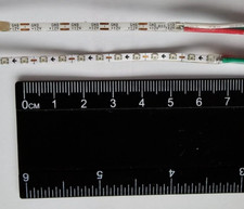 RGB Strip WS2812B   160 LEDs / Mtr superschmal 2,7mm Faller Kirmes 