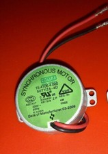 Neu Drehteller Antrieb Synchron Motor Getriebe 230VAC für Mikrowelle Disco Kugel