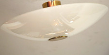 80er 70er Lampe Lamp Opalglas