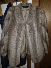Pelzmantel , Jacke Pelz Nutria
