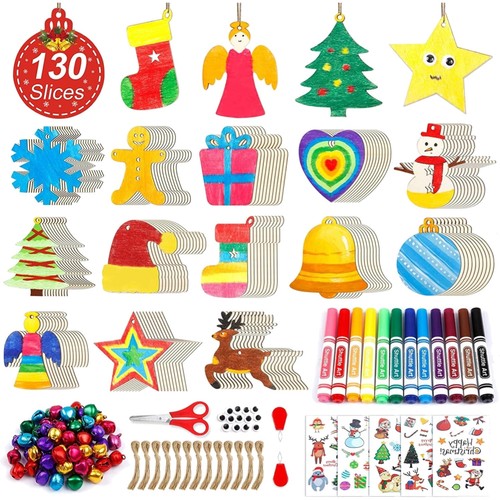 Weihnachtsbaumschmuck holz set - weihnachtsbaumschmuck,
