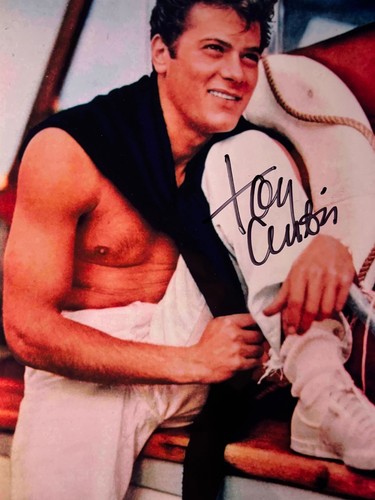 Tony curtis autogramm - tony,