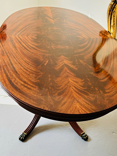 Ovaler vintage couchtisch - vintage,