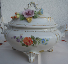 Antike Thüringer Deckeldose /