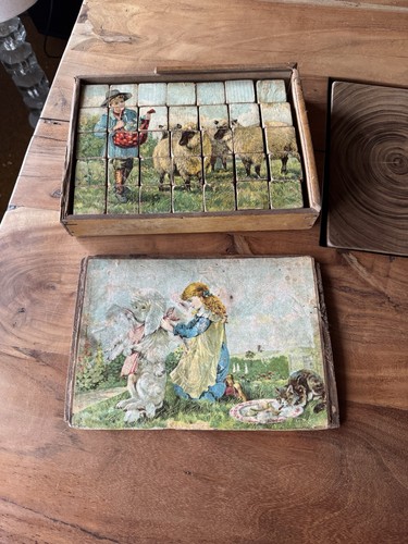 Würfel holzwürfel puzzle alt - würfel,