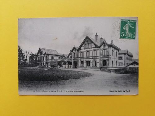 Cpa theil sur huisne orne - theil,
