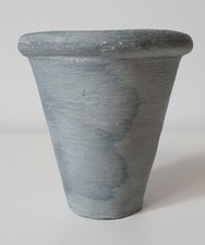 Blumentopf  Übertopf  Pflanzentopf Vase grau | Zustand gut