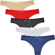 5 x  Damen String Slips Panty