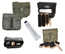 5 / 6er Set ORIGINAL Bundeswehr Schuhputzzeug BW Armee Schuhputzset + Schuhcreme