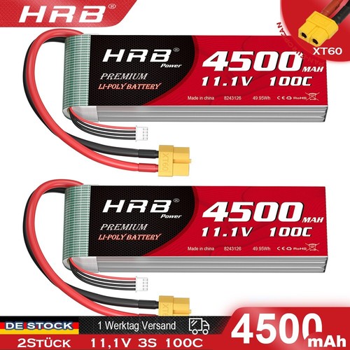 2stück 4500mah xt60 - 3s,